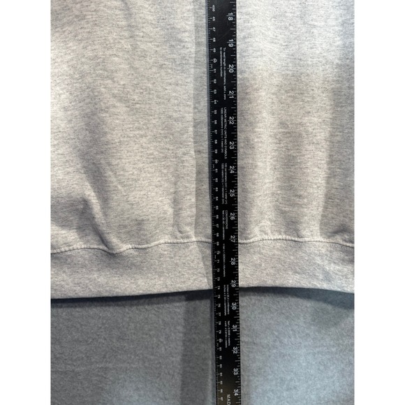 Gildan Emmanuel College Sweatshirt Crewneck Pullover Heather Gray XL - Picture 10 of 10